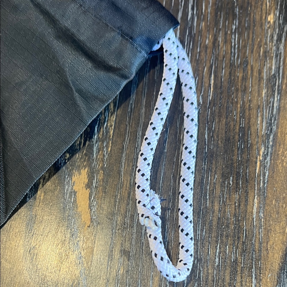 Lacoste Black Nylon Drawstring Bag - Picture 5 of 5